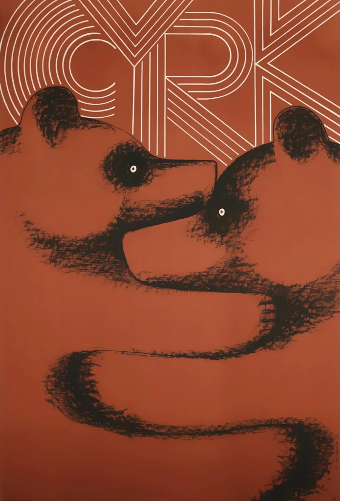 Soviet Socialist Polish Poster Graphic Design 70s 80s